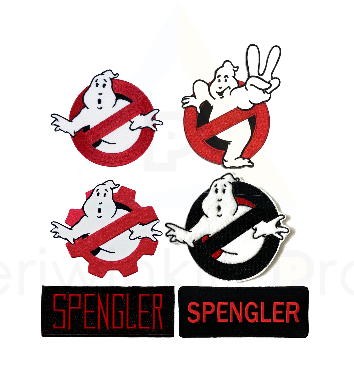 Ghostbusters Patches Full Set and Custom Nametags