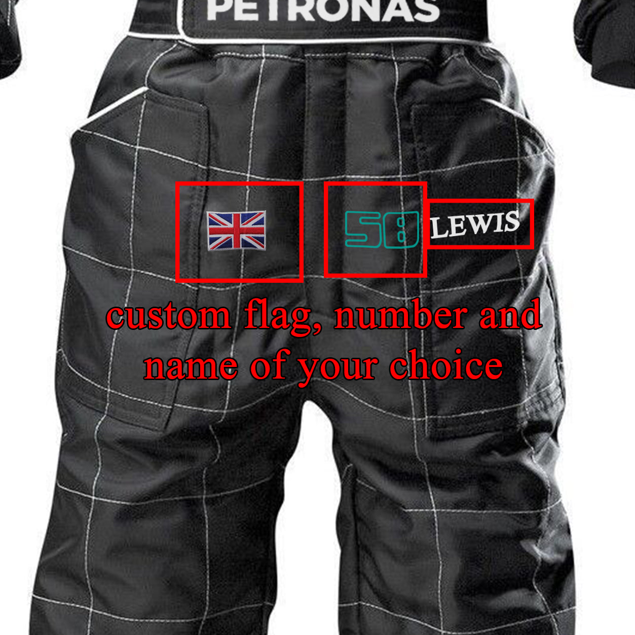 F1 racing driver pit crew costume
