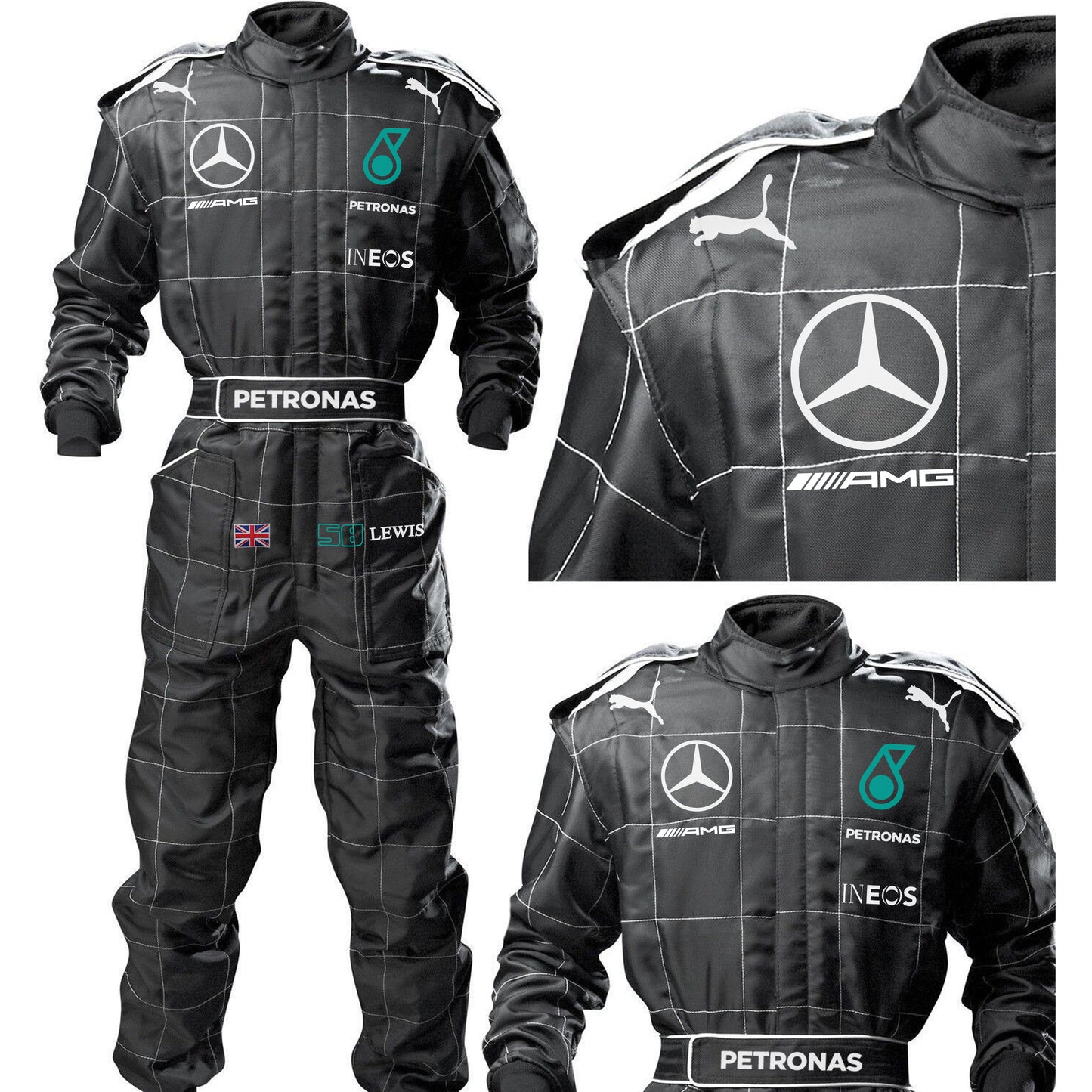 F1 racing driver pit crew costume