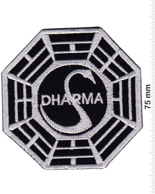 Lost DHARMA embroidered patch set