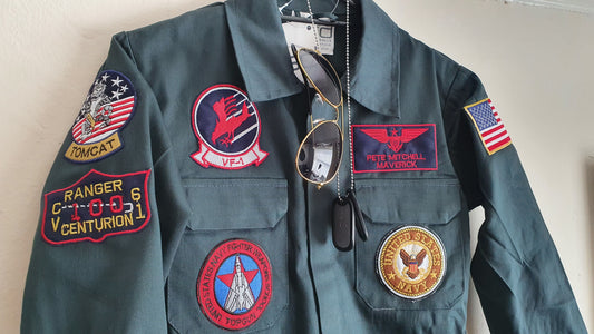 Kids Top Gun Coveralls