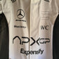 F1 movie white racing coveralls APXGP replica - Brad Pitt race suit costume