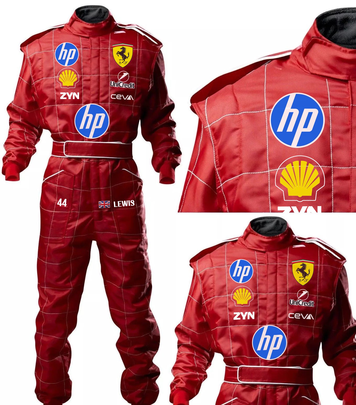 F1 racing driver pit crew costume 2026 season