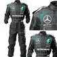 F1 Mercedes racing driver pit crew coveralls 2026 Season