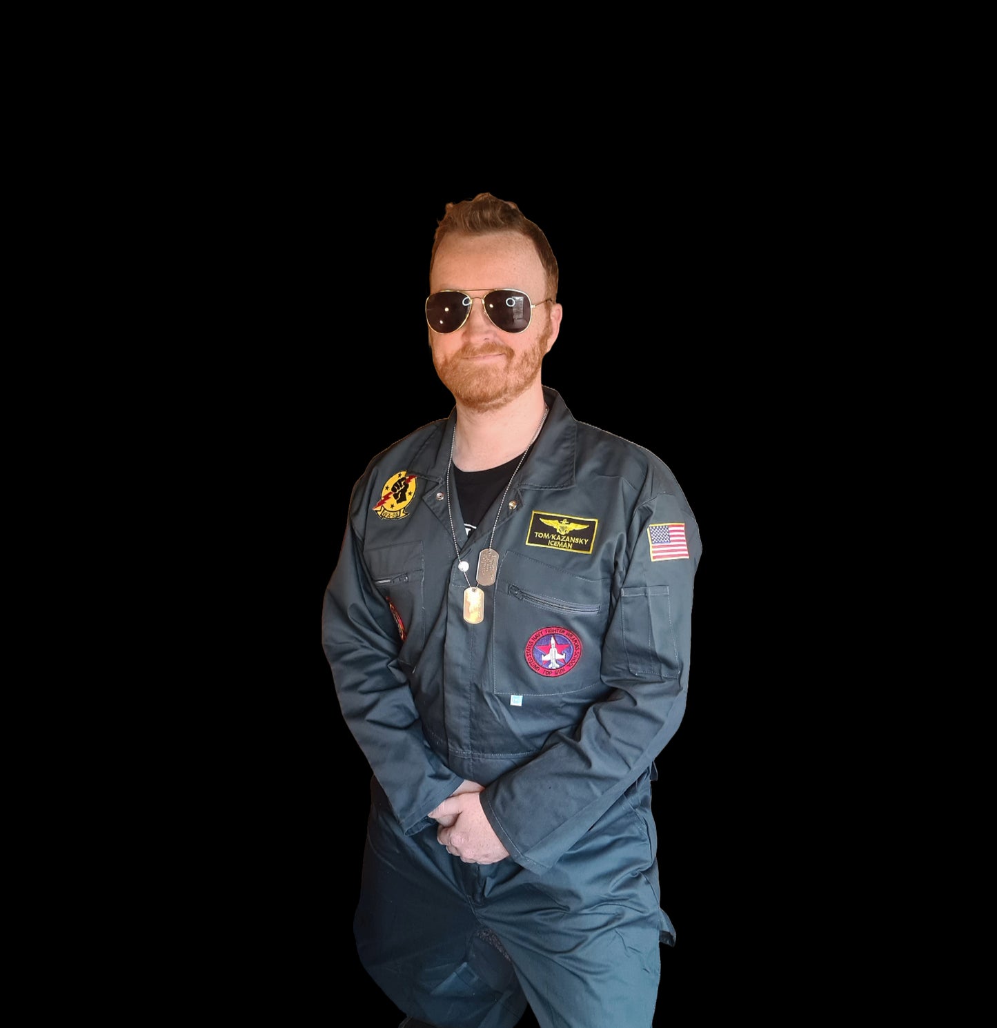 Top Gun Costume Coveralls