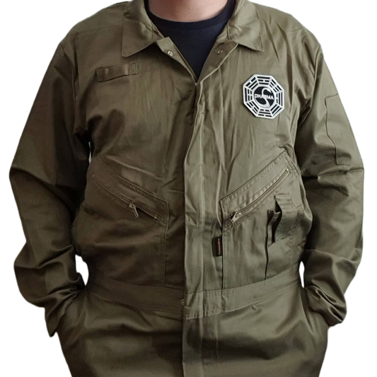 Kids Lost Dharma Costume Coveralls