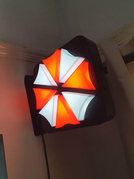 Umbrella (Resident Evil) Wall Mountable Lamp