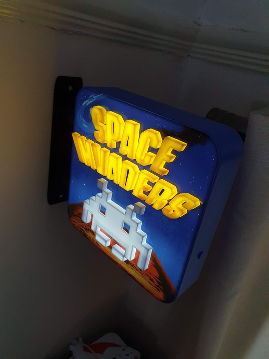 Space Invaders Wall Mountable Lamp